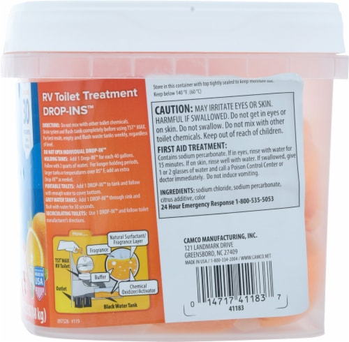 Camco RV Toilet Treatment Drop-Ins Perspective: right