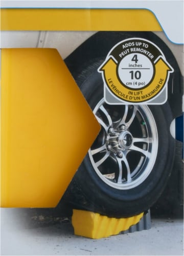 Camco Curved Leveler & Wheel Chock Kit Perspective: right
