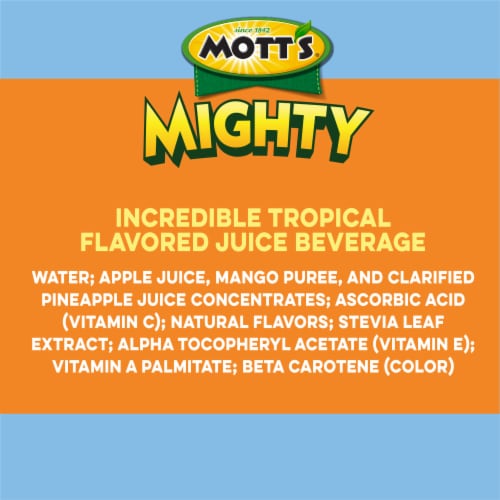 Mott's® Mighty Inncredible Tropical Juice Beverage Perspective: right