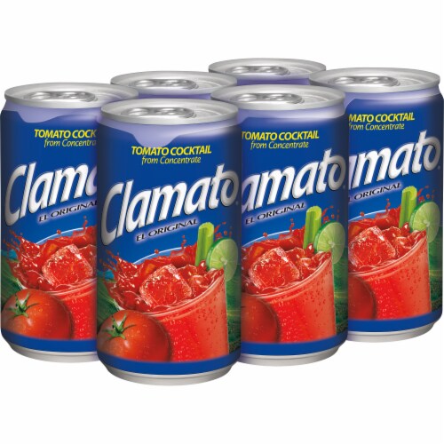 Clamato Original Tomato Cocktail Perspective: right