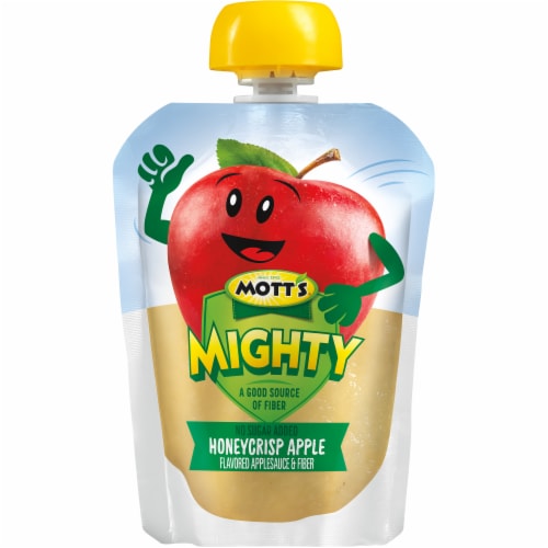 Mott's® Mighty Honeycrisp Applesauce Pouches Perspective: right