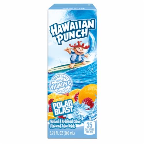 Hawaiian Punch Polar Blast Juice Drink Boxes Perspective: right