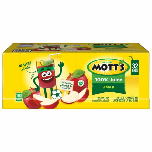 Mott's® 100% Apple Juice Boxes Perspective: right
