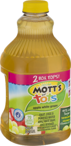 Mott's for Tots Apple White Grape Juice Perspective: right