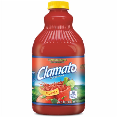 Clamato® Picante Tomato Cocktail Juice Perspective: right