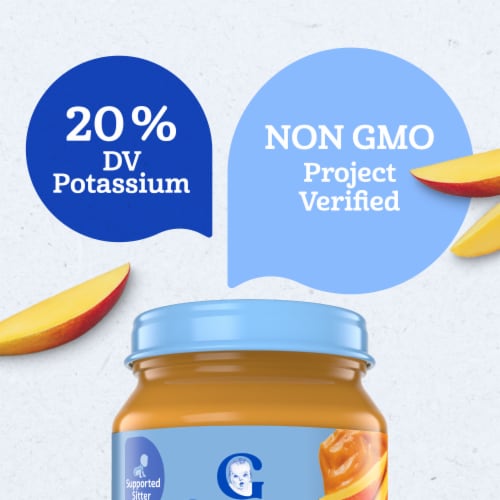 Gerber 1st Foods Natural for Baby Baby Food Mango Perspective: right