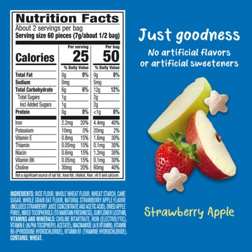 Gerber Puffs to Go Strawberry Apple Perspective: right