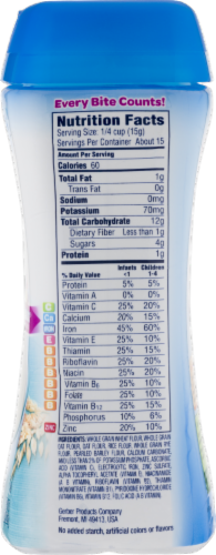 Gerber Mixed Grain Cereal Perspective: right