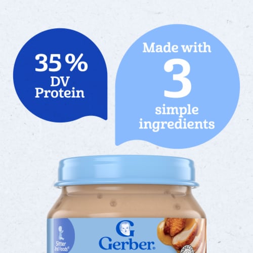 Gerber® 2nd Foods Chicken and Gravy Stage 2 Baby Food