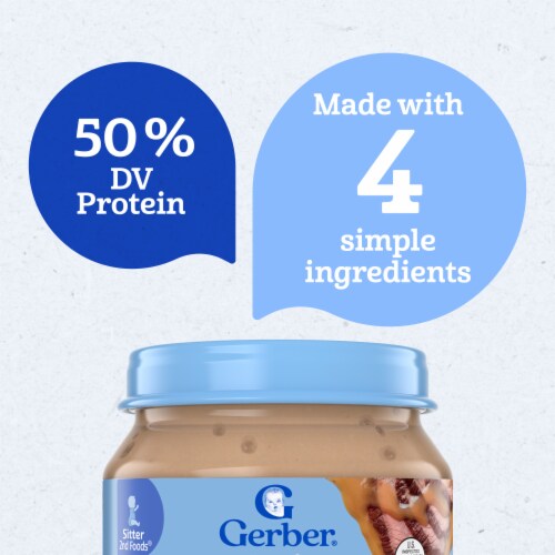Gerber 2nd Foods Beef and Gravy Perspective: right