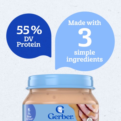 Gerber 2nd Foods Ham and Gravy Perspective: right