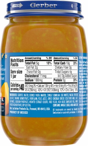 gerber baby food jar label