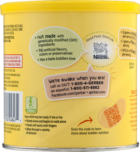 Gerber Lil' Beanies Original Baked Snack with Beans Perspective: right