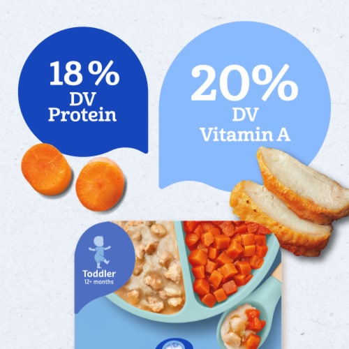 Gerber Toddler Food Mashed Potatoes & Gravy with Chicken Mealtime for Toddler Perspective: right