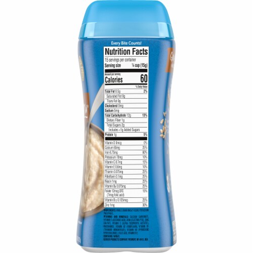 Gerber® Grain & Grow Whole Wheat Cereal Perspective: right
