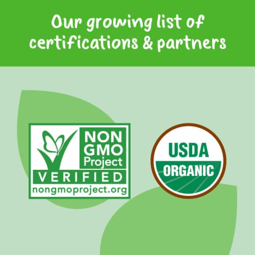 Gerber® 2nd Foods Organic Pear Spinach Baby Food Perspective: right