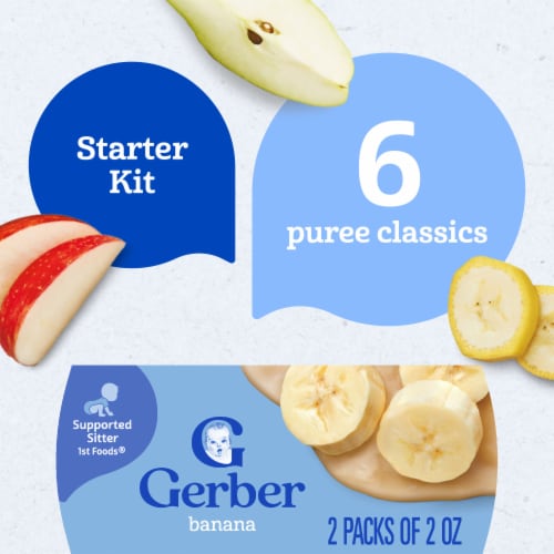 Gerber® 1st Foods My 1st Fruits Starter Kit Baby Food Tubs