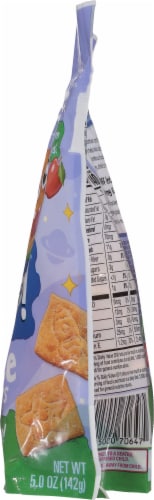 Gerber® Get'ems!™ Parmesan Space Crackers Kids Snack Bag Perspective: right