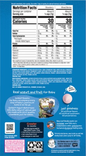 Gerber® Yogurt Melts® Freeze-Dried Yogurt Snacks Perspective: right