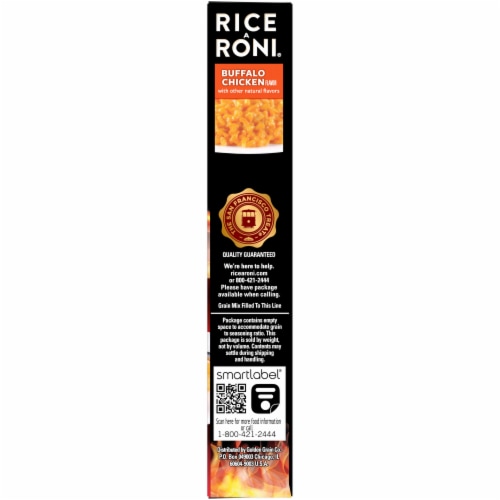 Rice-A-Roni® Hot & Spicy Buffalo Chicken Flavor Rice Perspective: right