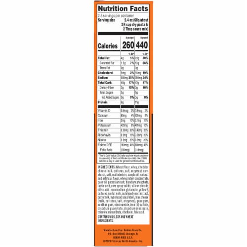 Cheetos Mac'N Cheese Pasta With Bold & Cheesy Flavored Sauce Perspective: right