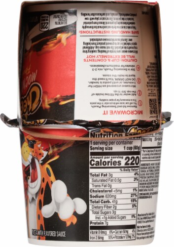 Cheetos® Flamin' Hot® Flavor Mac 'N Cheese Pasta Perspective: right