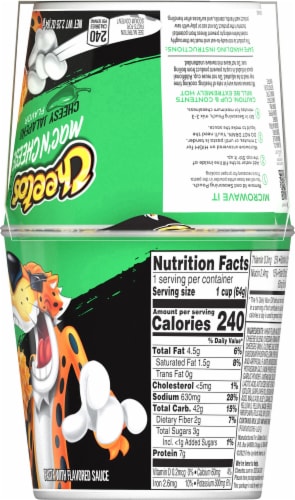 Cheetos Cheesy Jalapeno Mac'N Cheese Pasta Perspective: right