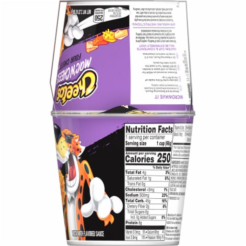 Cheetos® Four Cheese Mac' n Cheese Cups Perspective: right