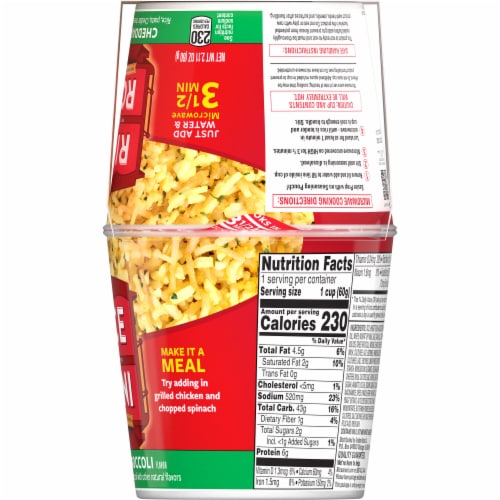 Rice-A-Roni® Cheddar Broccoli Flavor Rice Cups Perspective: right