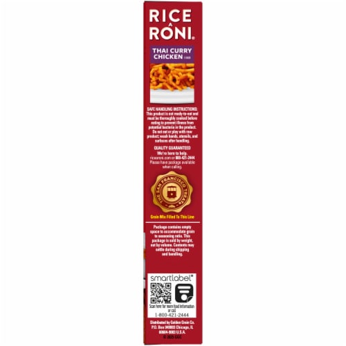 Rice-A-Roni® Thai Curry Chicken Mix Perspective: right