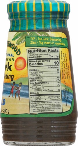 Walkerswood Mild Traditional Jamaican Jerk Seasoning Perspective: right