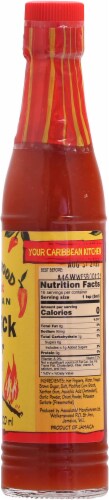 Walkerswood Plenty Hot Jamaican Fire Stick Pepper Sauce Perspective: right