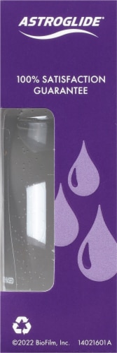 Astroglide Water-Based Liquid Personal Lubricant Perspective: right