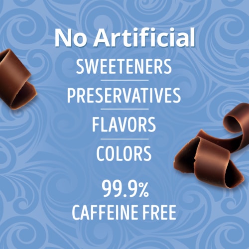 Swiss Miss Dark Chocolate Flavored Hot Cocoa Mix Perspective: right