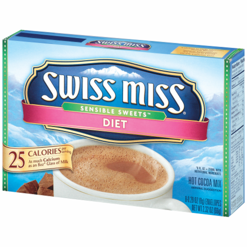 Swiss Miss® Sensible Sweets™ Diet Hot Cocoa Mix Perspective: right