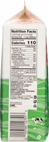 Meadow Gold 1% Lowfat Milk Perspective: right