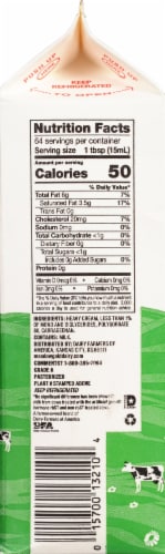 Meadow Gold Whipping Cream Perspective: right
