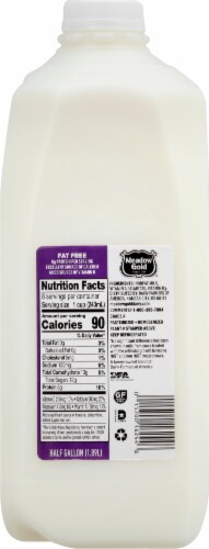 Meadow Gold Fat Free Skim Milk Perspective: right