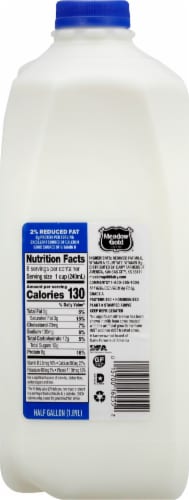 Meadow Gold 2% Reduced Fat Milk Perspective: right