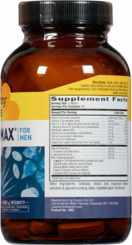 Country Life  Prosta-Max for Men Supplements Perspective: right