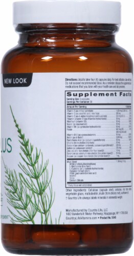 Country Life® Maxi-Hair Plus Skin & Nails Vegetarian Capsules Perspective: right