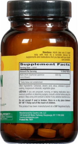 Country Life  Rutin Supplements Perspective: right