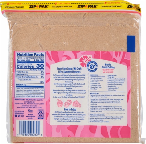 C&H Premium Pure Cane Light Brown Sugar Perspective: right