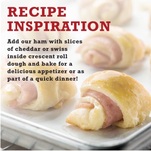 Premium Deli Smoked Ham Lunch Meat Perspective: right