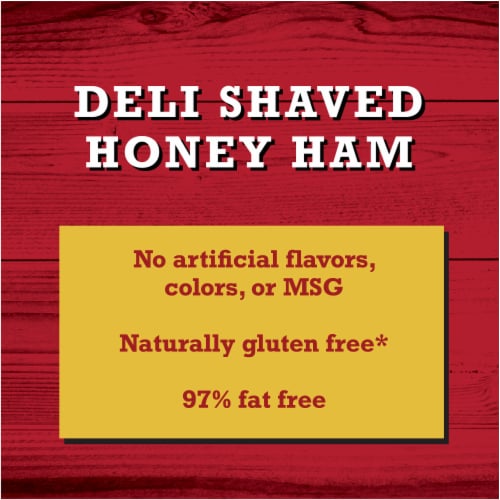Fresh Pack Deli Shaved Honey Ham Lunch Meat Perspective: right