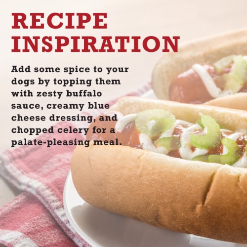 Wieners Hot Dogs 20 Franks Per Package Perspective: right