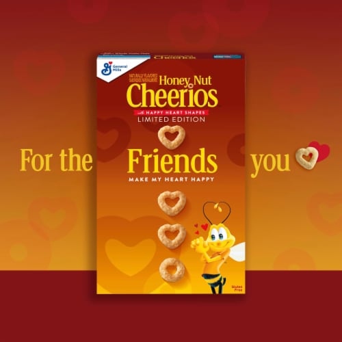 General Mills Honey Nut Cheerios Large Size Cereal, 15.4 oz