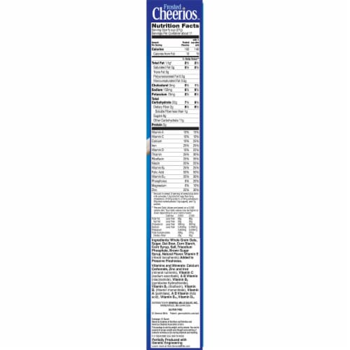 General Mills Frosted Cheerios™ Cereal Perspective: right
