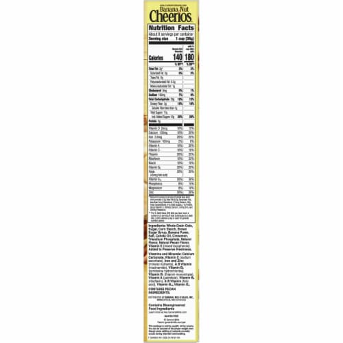 Cheerios Banana Nut Cereal Perspective: right