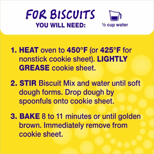 Betty Crocker Bisquick Complete Buttermilk Biscuit Mix Perspective: right